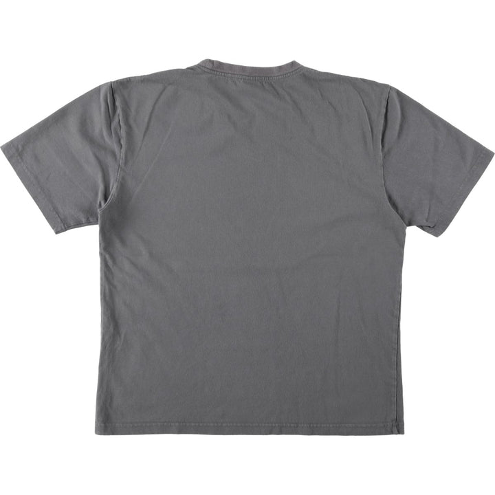 Nike Center Logo T-Shirt (Men's Size M) unclear gray type Vintage Second Hand