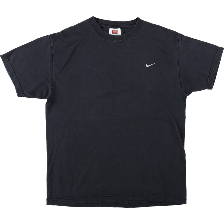 2000'S Nike Team One-Point Logo T-Shirt, Men's Size M (approx.) cotton black type Vintage Second Hand