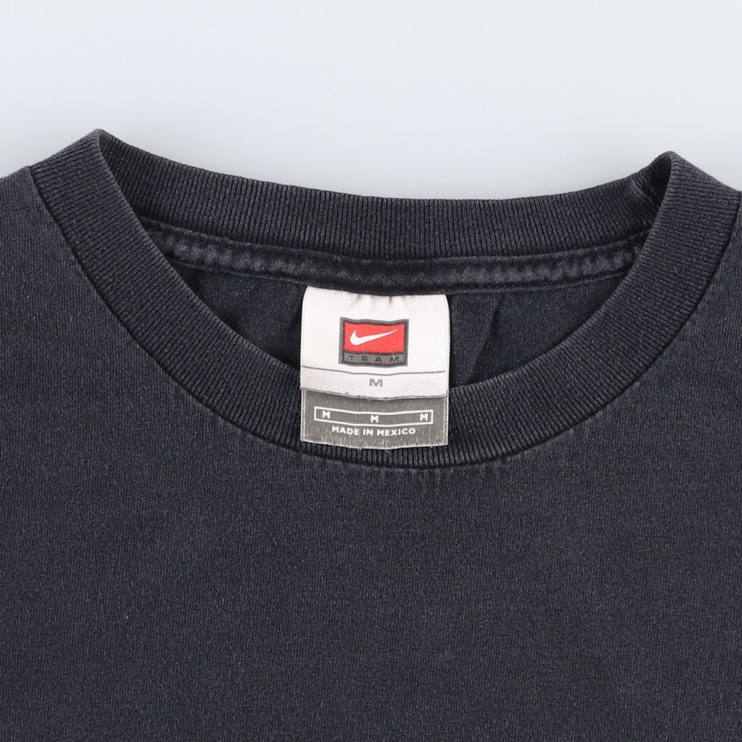 2000'S Nike Team One-Point Logo T-Shirt, Men's Size M (approx.) cotton black type Vintage Second Hand