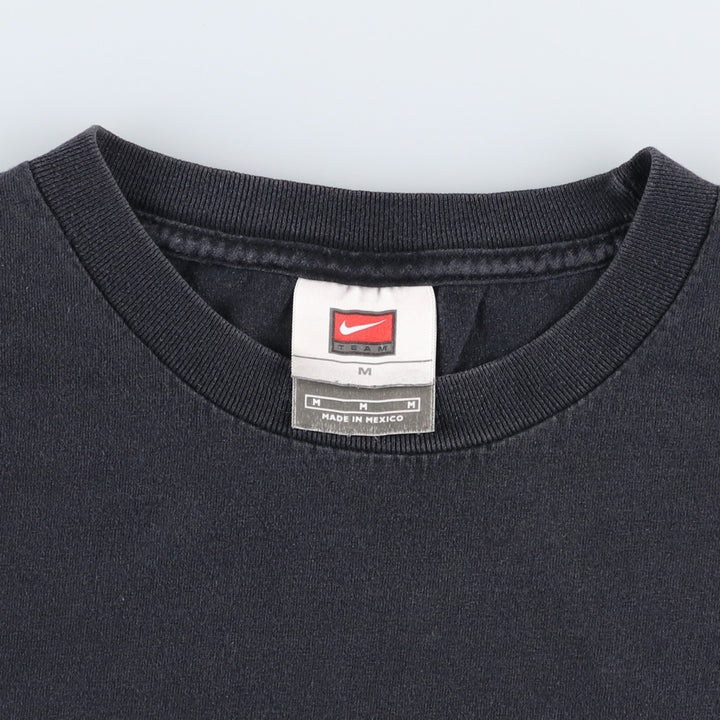 2000'S Nike Team One-Point Logo T-Shirt, Men's Size M (approx.) cotton black type Vintage Second Hand