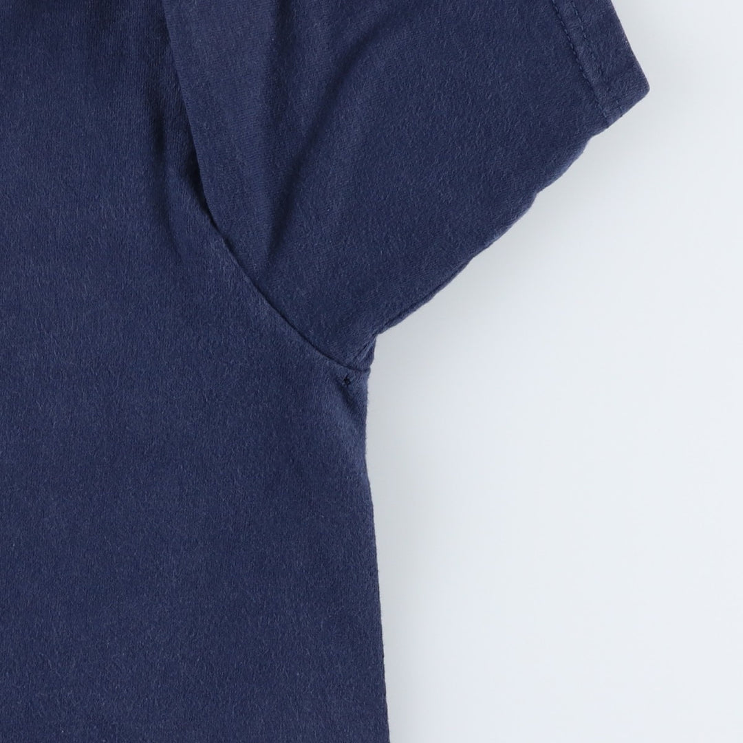 00'S Nike One Point Logo T-shirt Men's XL cotton navy blue type Vintage Second Hand