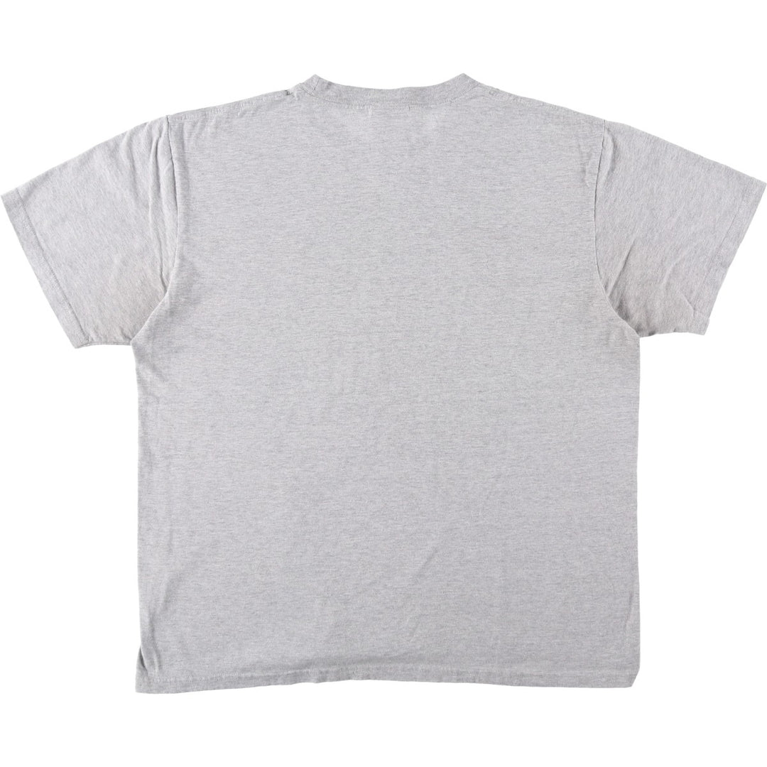 00'S Nike One Point Logo T-shirt Men's L size cotton gray type Vintage Second Hand