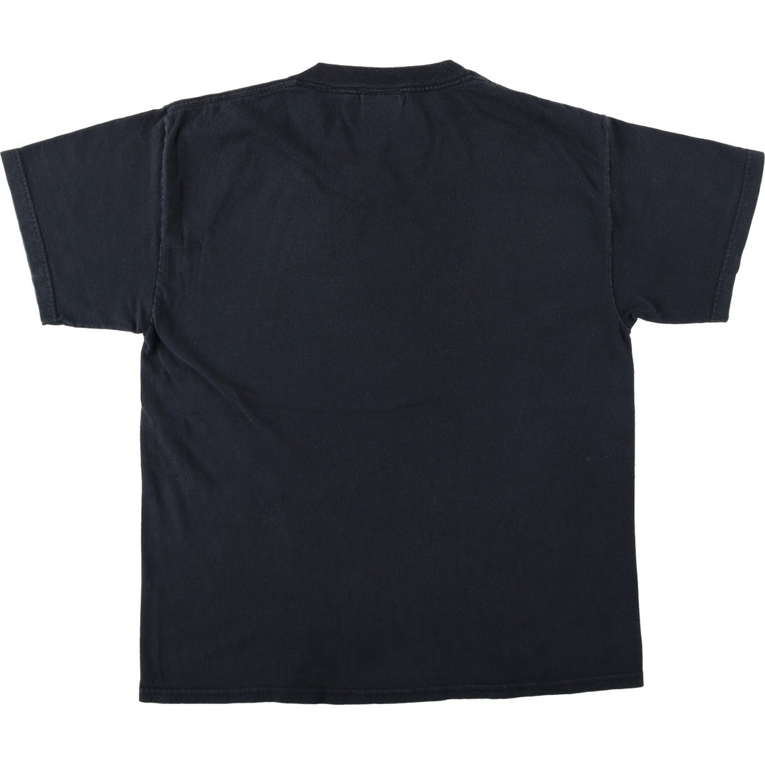 2000'S Nike Center Logo Print T-Shirt, Men's Size M (approx.) cotton black type Vintage Second Hand