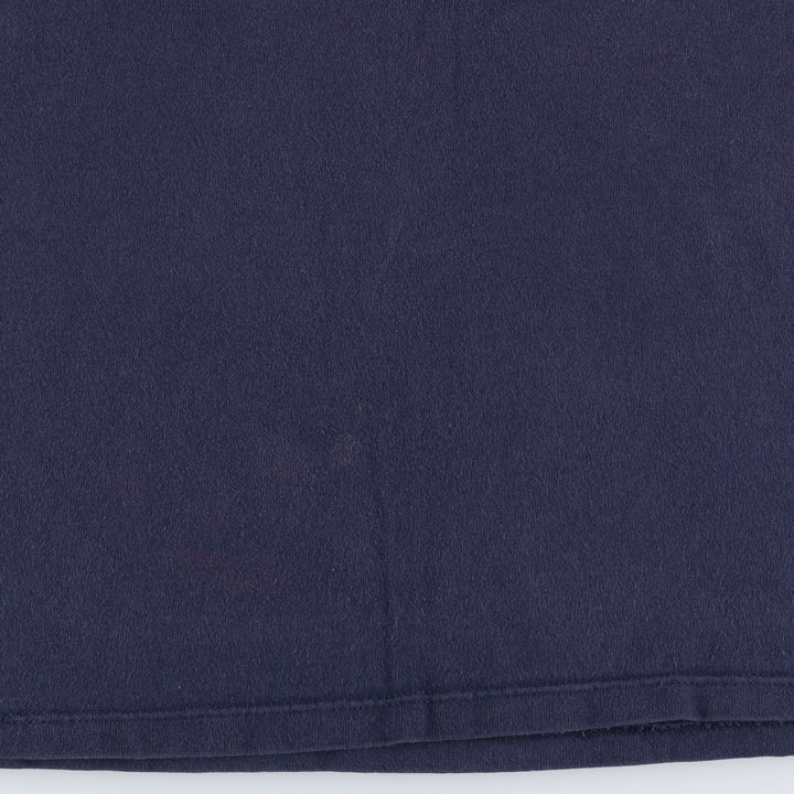 90'S Champion Logo Print T-Shirt Made in USA Men's XL Vintage cotton navy blue type Vintage Second Hand
