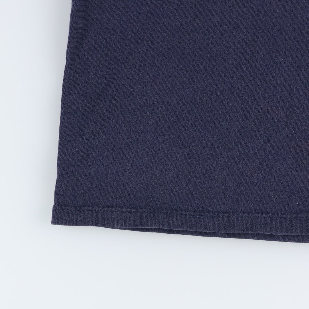 90'S Champion Logo Print T-Shirt Made in USA Men's XL Vintage cotton navy blue type Vintage Second Hand