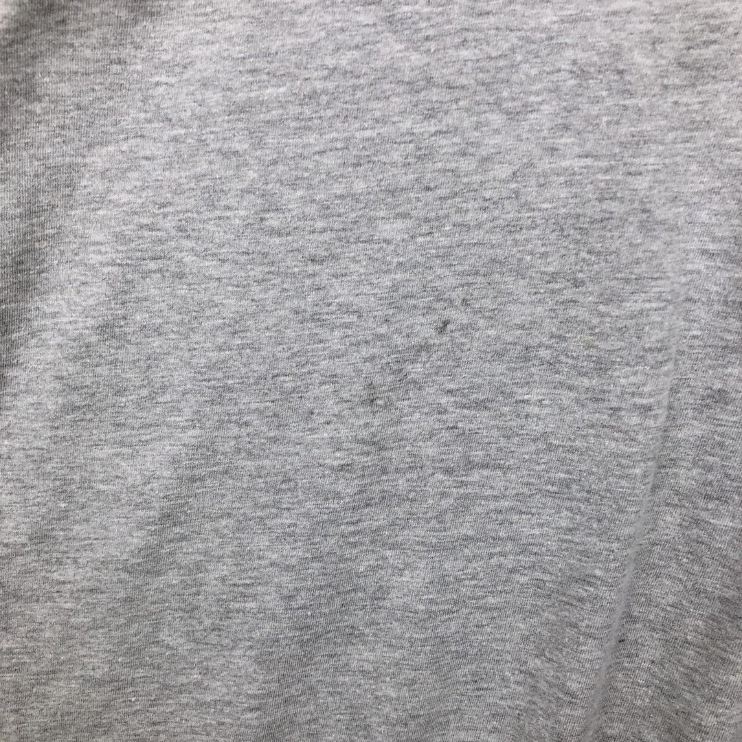 Nike sports print t-shirt, men's size XL. cotton gray type Vintage Second Hand