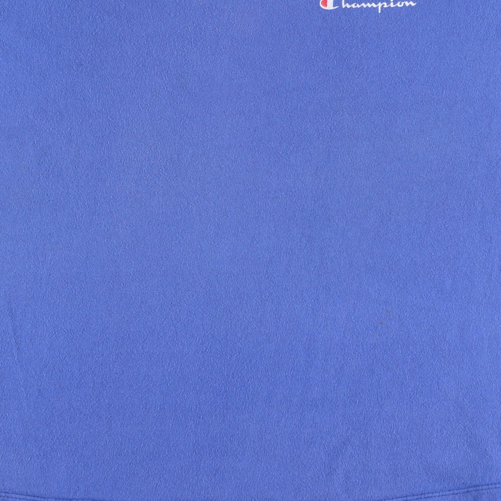 90'S Champion Authentic Athletic Apparel Logo Print T-Shirt Made in USA Men's XL Vintage cotton blue type Vintage Second Hand