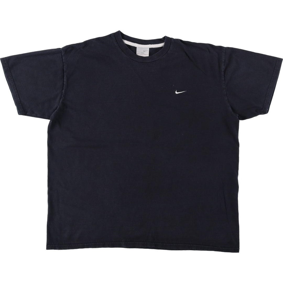 2000'S Nike One-Point Logo T-Shirt, Men's XXL cotton black type Vintage Second Hand