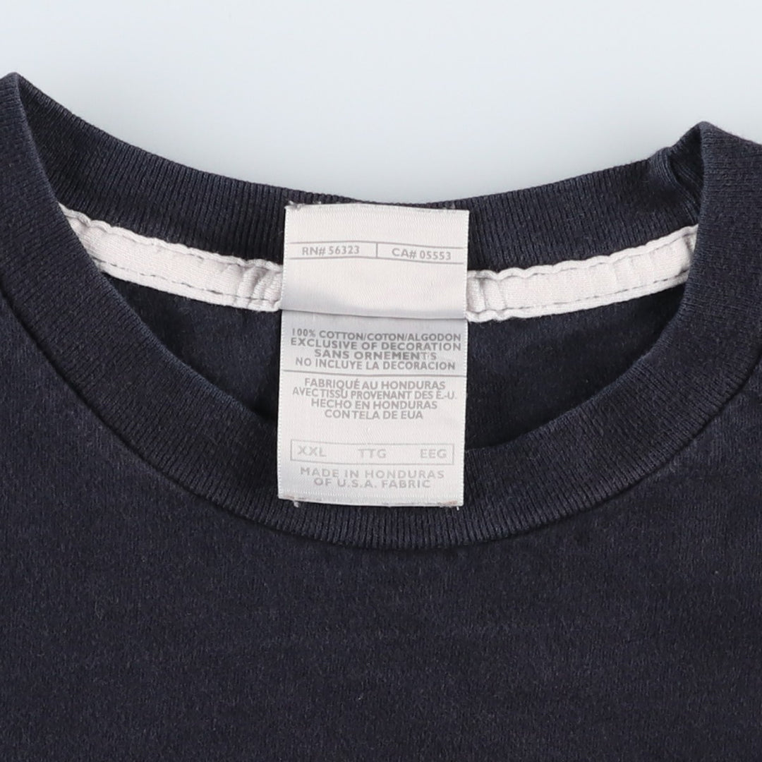 2000'S Nike One-Point Logo T-Shirt, Men's XXL cotton black type Vintage Second Hand