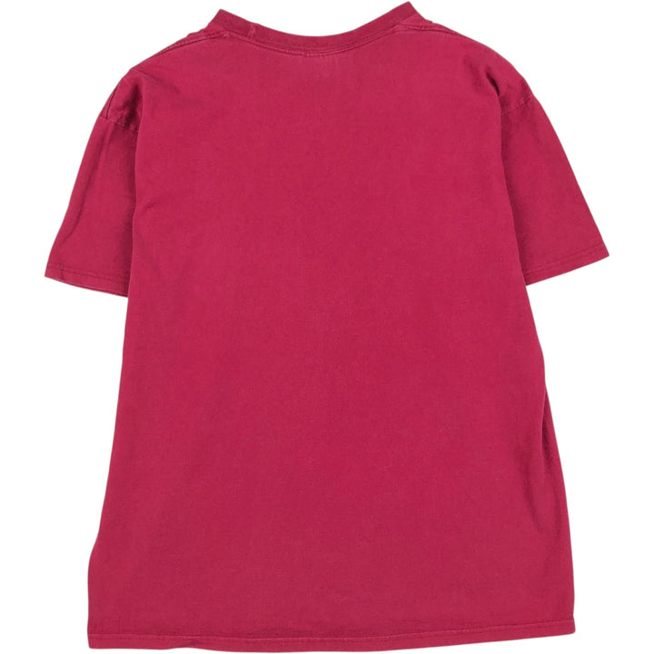 00'S Nike One Point Logo T-shirt Men's L size cotton Red type red-purple Vintage Second Hand