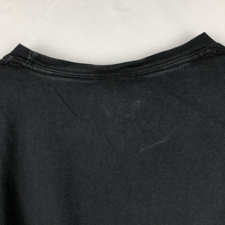 00'S Nike Sports Print T-shirt Men's Size L cotton black type Vintage Second Hand