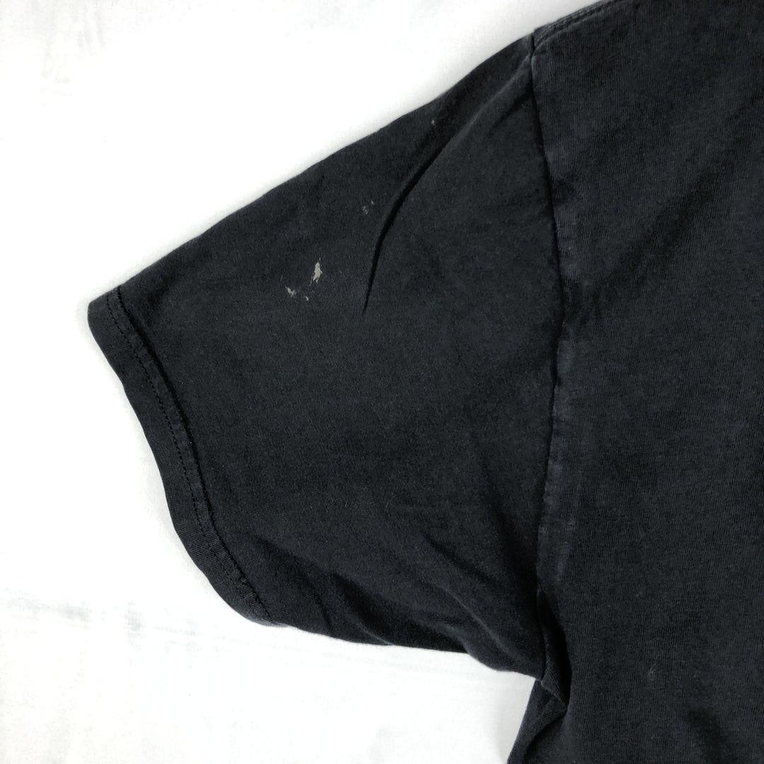 00'S Nike Sports Print T-shirt Men's Size L cotton black type Vintage Second Hand