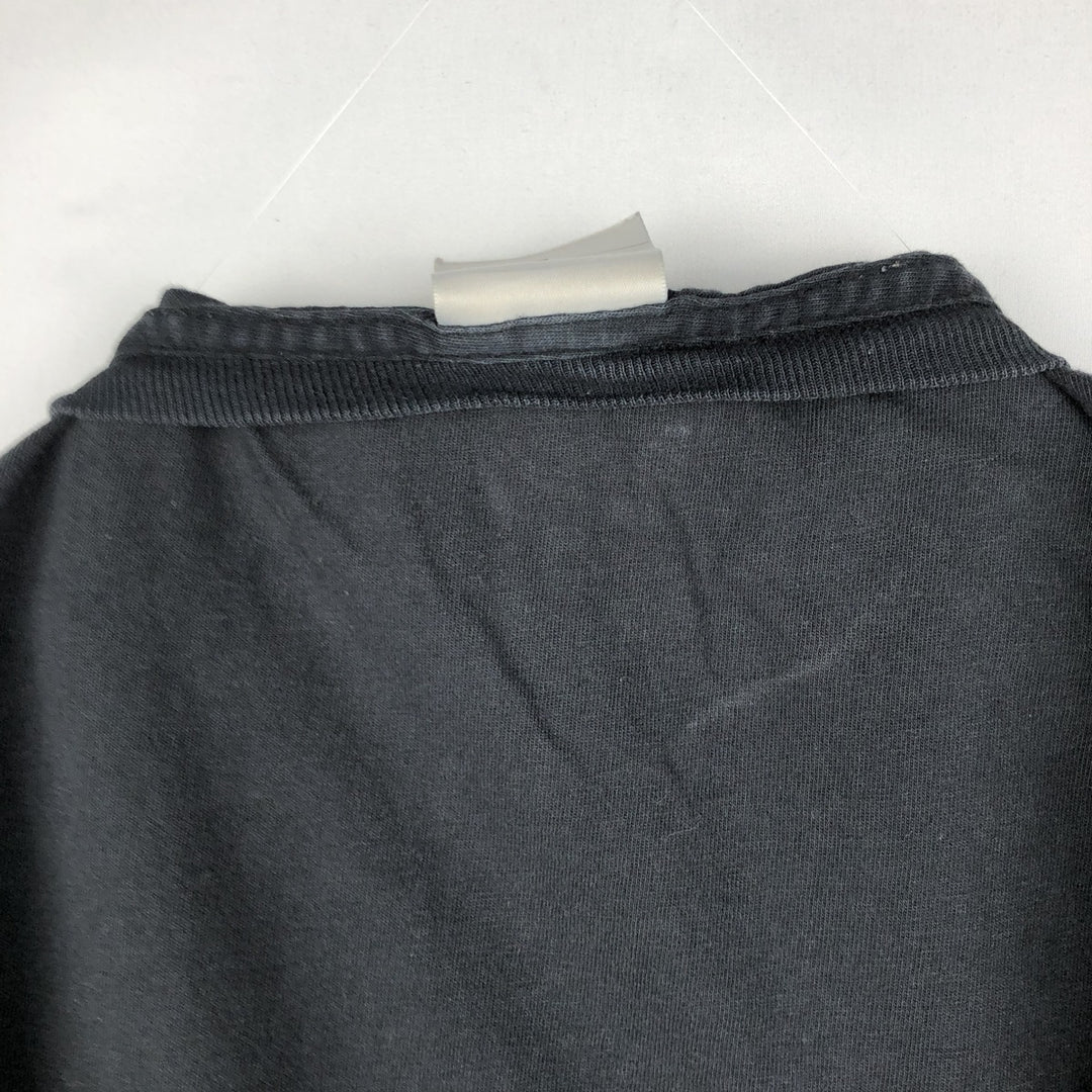 00'S Nike Sports Print T-shirt Men's Size L cotton black type Vintage Second Hand