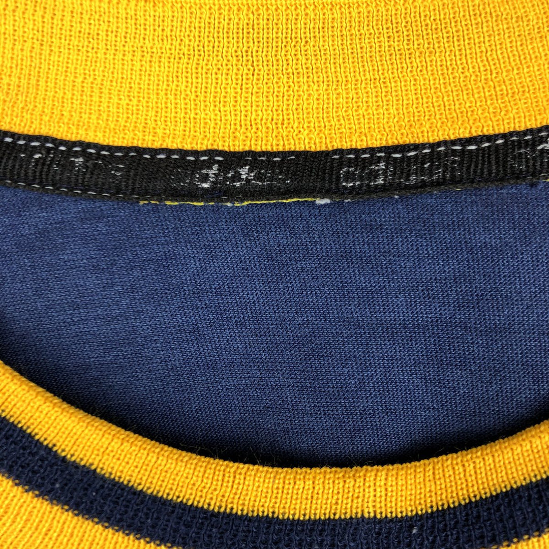 Adidas BASKETBALL Ringer T-shirt, Men's Size L (approx.) unclear navy blue type Vintage Second Hand