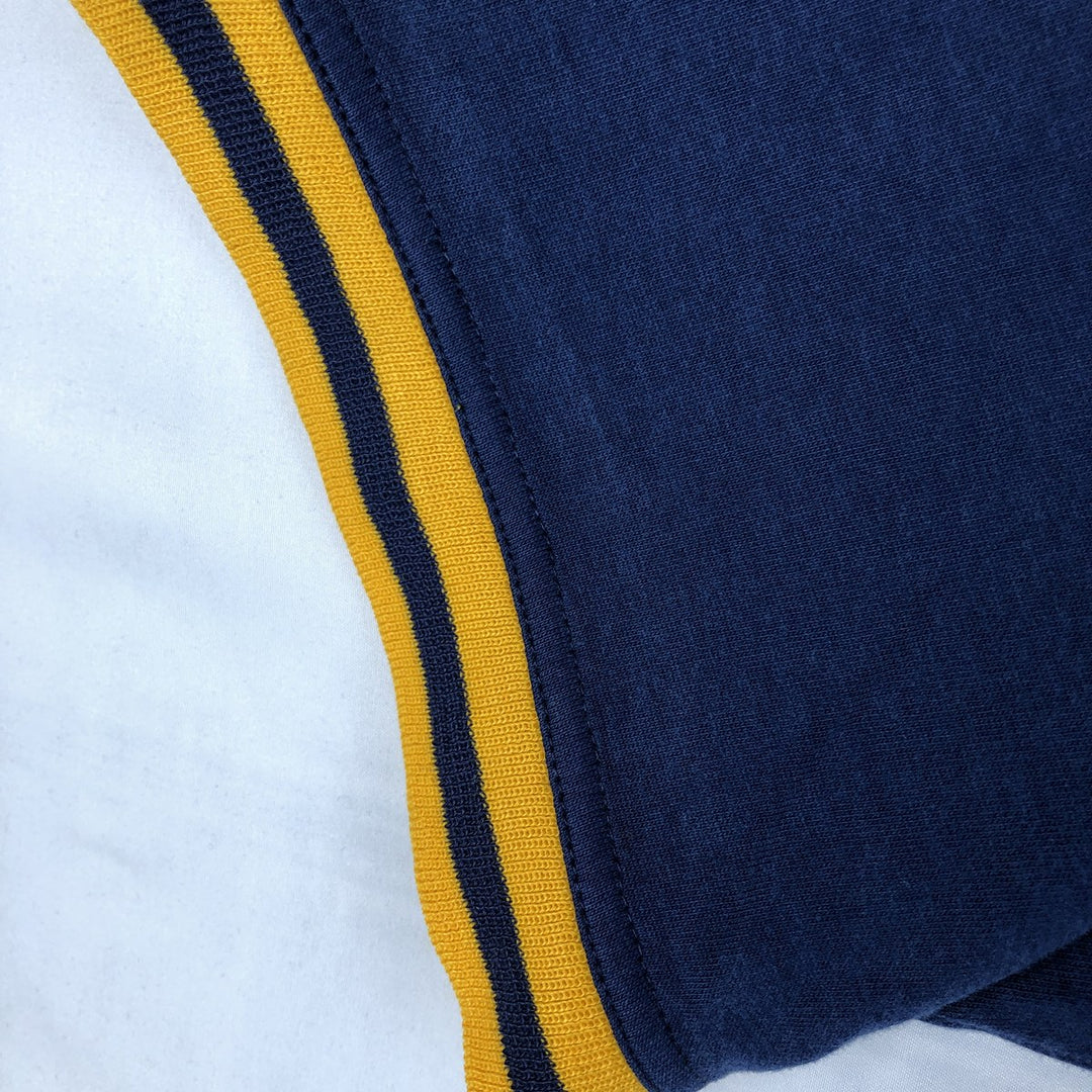 Adidas BASKETBALL Ringer T-shirt, Men's Size L (approx.) unclear navy blue type Vintage Second Hand