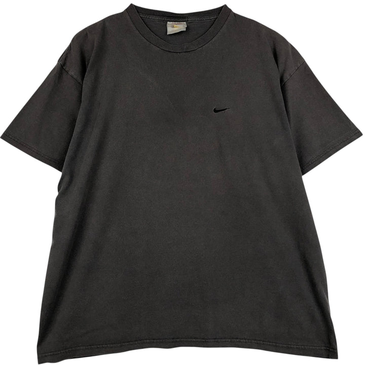 90'S Nike One Point Logo T-shirt, Men's XL, Vintage cotton Charcoal Vintage Second Hand