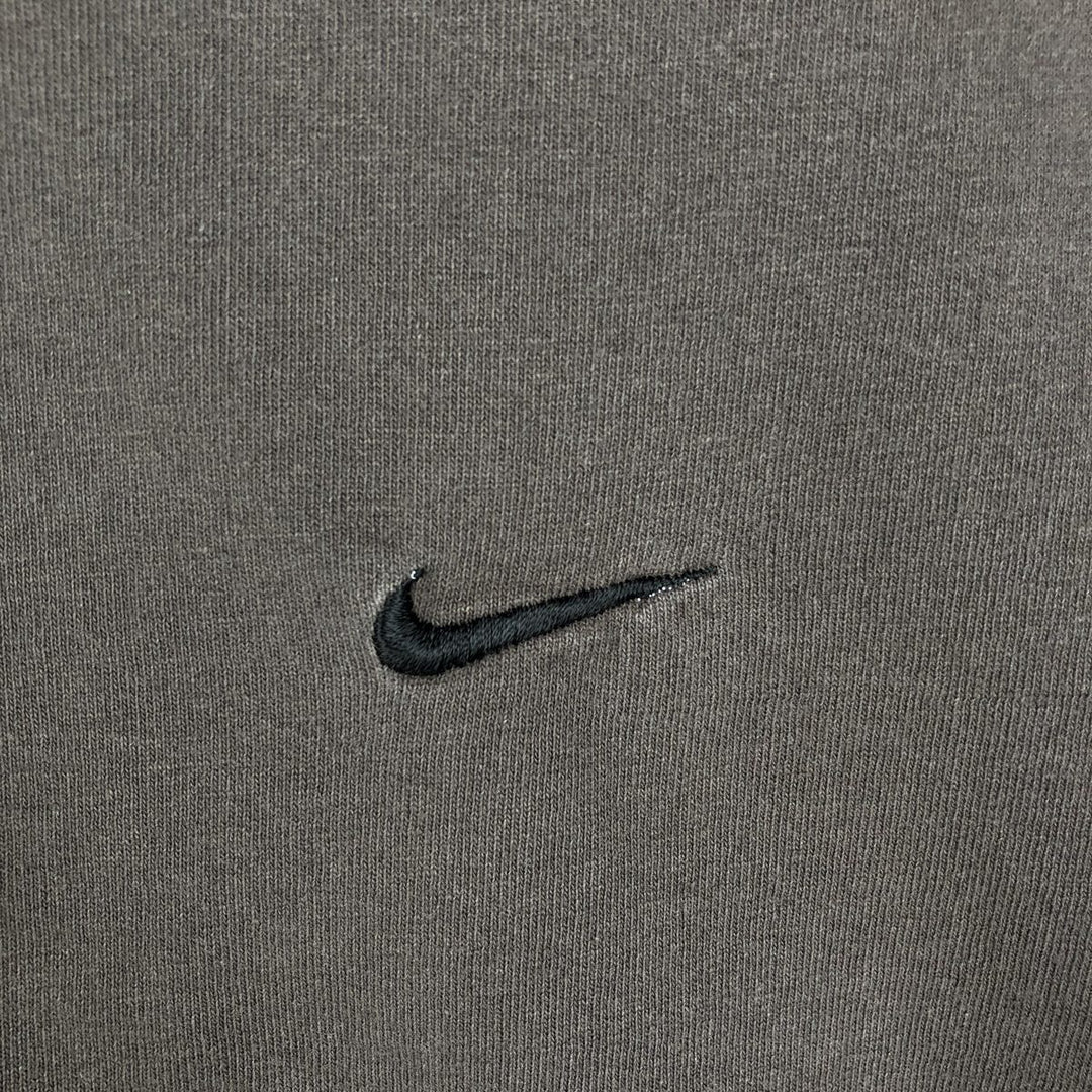 90'S Nike One Point Logo T-shirt, Men's XL, Vintage cotton Charcoal Vintage Second Hand