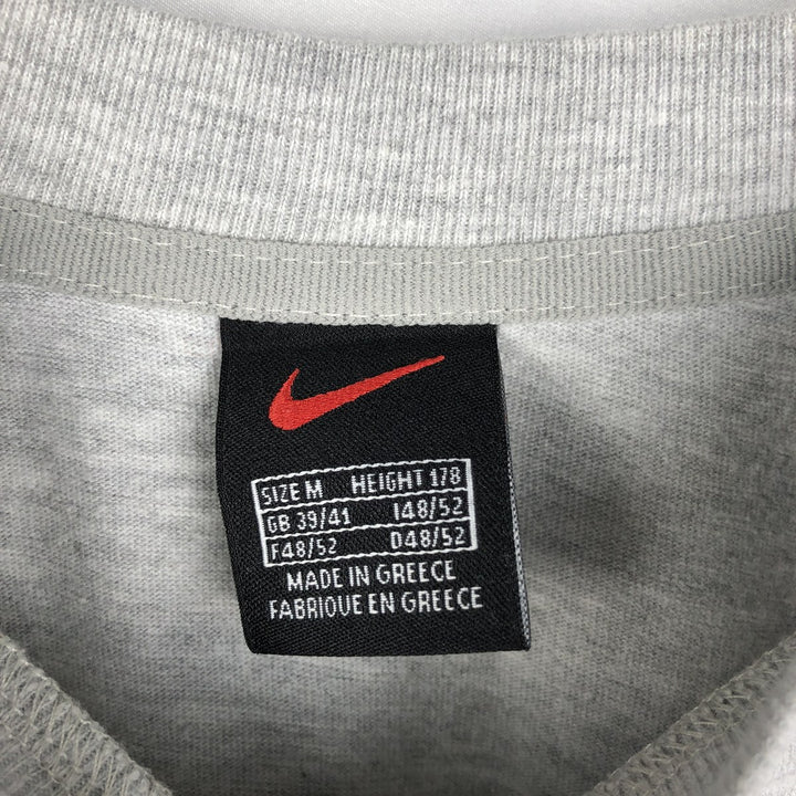90'S Nike One Point Logo T-shirt, Men's M size, Vintage cotton gray type Vintage Second Hand