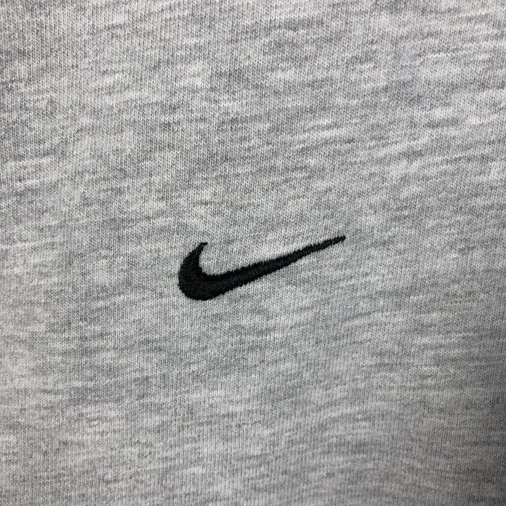 90'S Nike One Point Logo T-shirt, Men's M size, Vintage cotton gray type Vintage Second Hand