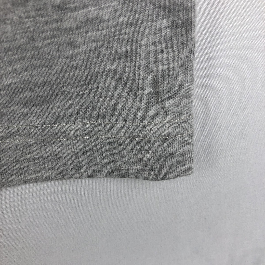 90'S Nike One Point Logo T-shirt, Men's M size, Vintage cotton gray type Vintage Second Hand