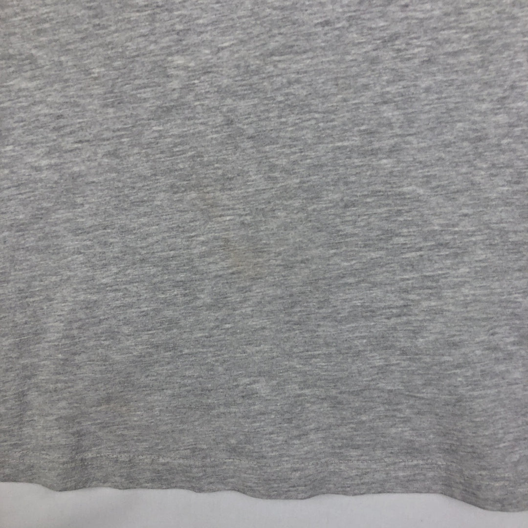 90'S Nike One Point Logo T-shirt, Men's M size, Vintage cotton gray type Vintage Second Hand
