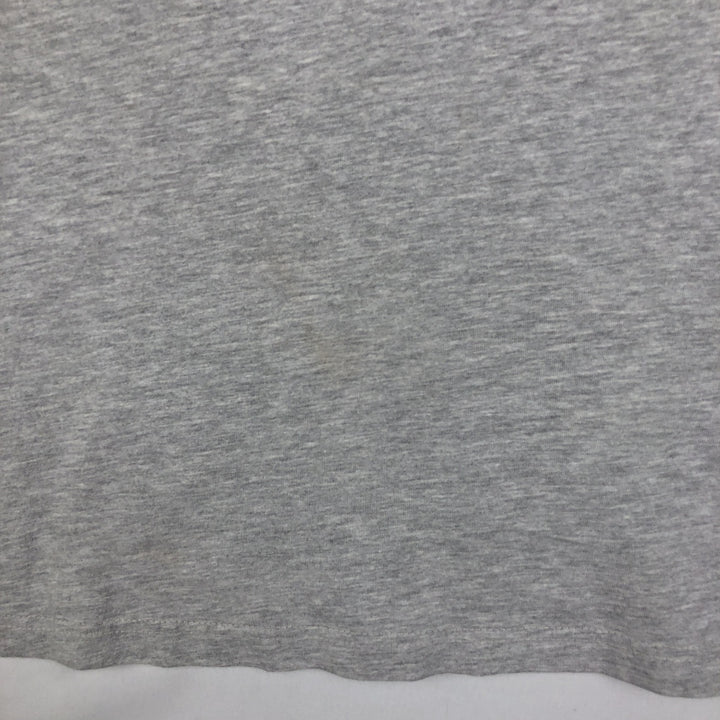 90'S Nike One Point Logo T-shirt, Men's M size, Vintage cotton gray type Vintage Second Hand