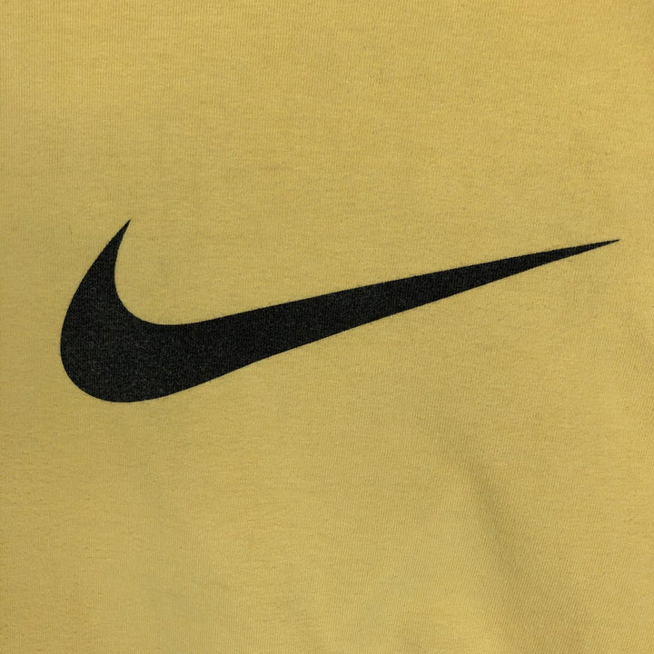 90'S Nike Logo T-Shirt, Men's Size L (approx.), Vintage cotton yellow type Vintage Second Hand