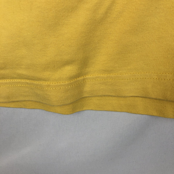 90'S Nike Logo T-Shirt, Men's Size L (approx.), Vintage cotton yellow type Vintage Second Hand