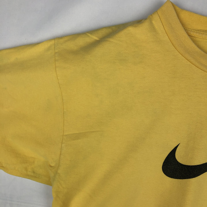 90'S Nike Logo T-Shirt, Men's Size L (approx.), Vintage cotton yellow type Vintage Second Hand