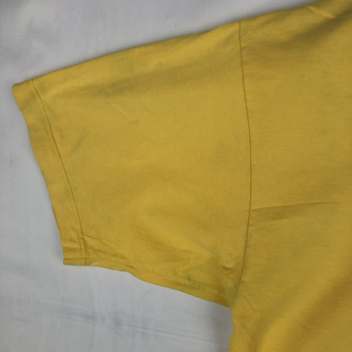 90'S Nike Logo T-Shirt, Men's Size L (approx.), Vintage cotton yellow type Vintage Second Hand