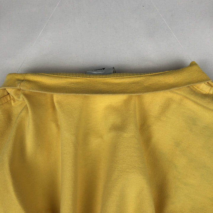 90'S Nike Logo T-Shirt, Men's Size L (approx.), Vintage cotton yellow type Vintage Second Hand