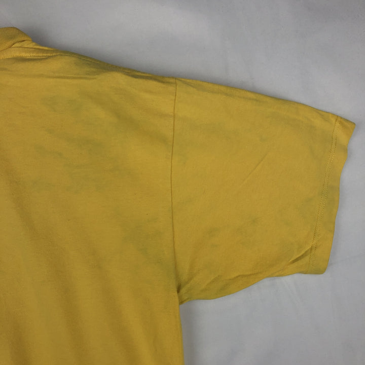 90'S Nike Logo T-Shirt, Men's Size L (approx.), Vintage cotton yellow type Vintage Second Hand