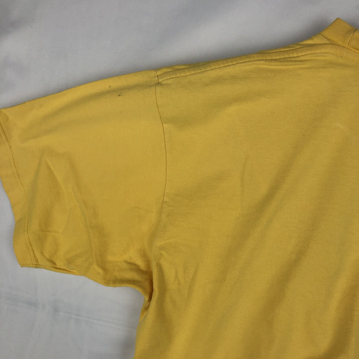 90'S Nike Logo T-Shirt, Men's Size L (approx.), Vintage cotton yellow type Vintage Second Hand