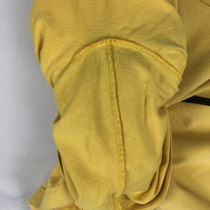90'S Nike Logo T-Shirt, Men's Size L (approx.), Vintage cotton yellow type Vintage Second Hand