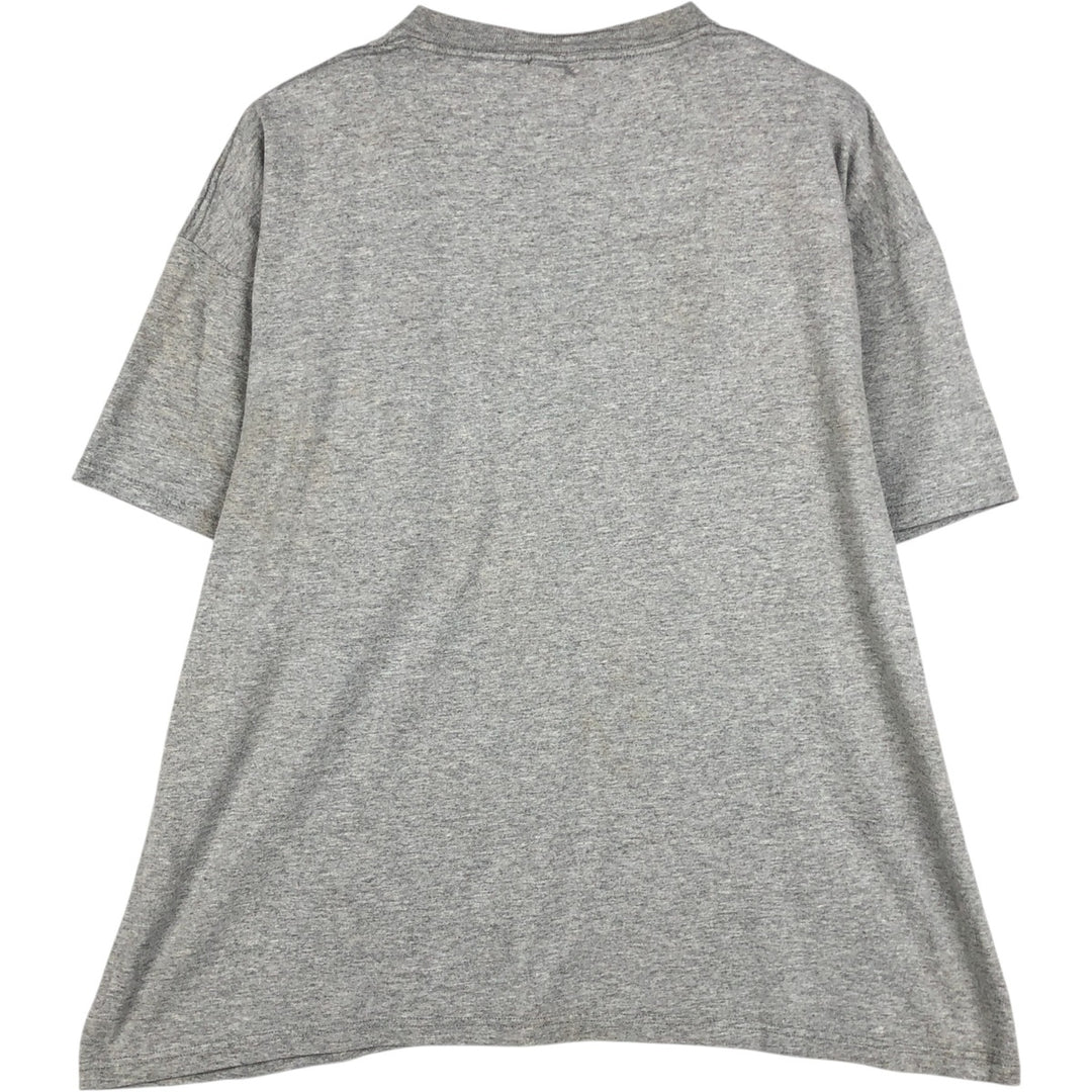 90'S Nike One Point Logo T-shirt, Men's XL, Vintage cotton gray type Vintage Second Hand