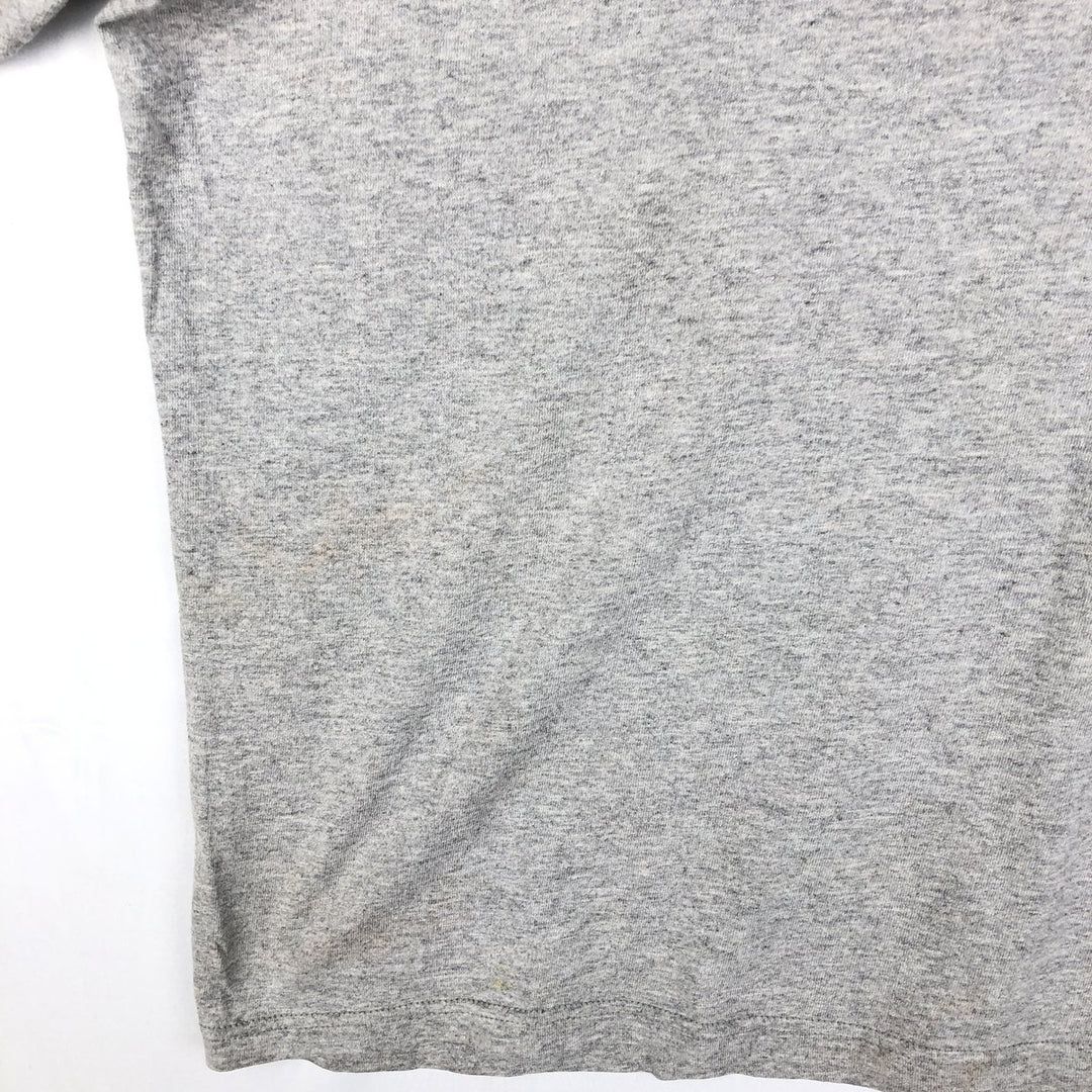 90'S Nike One Point Logo T-shirt, Men's XL, Vintage cotton gray type Vintage Second Hand