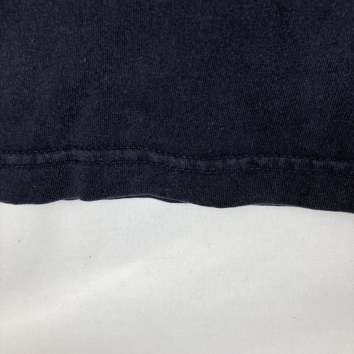 90'S Nike One Point Logo T-shirt, Men's L size, Vintage cotton navy blue type Vintage Second Hand