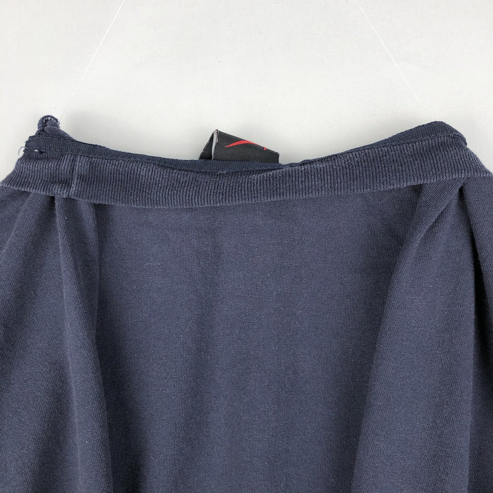 90'S Nike One Point Logo T-shirt, Men's L size, Vintage cotton navy blue type Vintage Second Hand