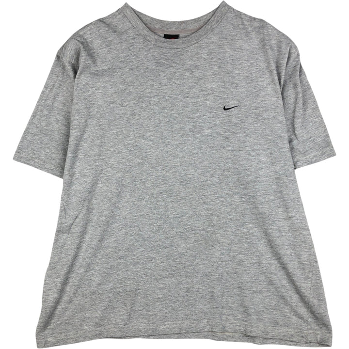 90'S Nike One Point Logo T-shirt, Men's XL, Vintage cotton gray type Vintage Second Hand