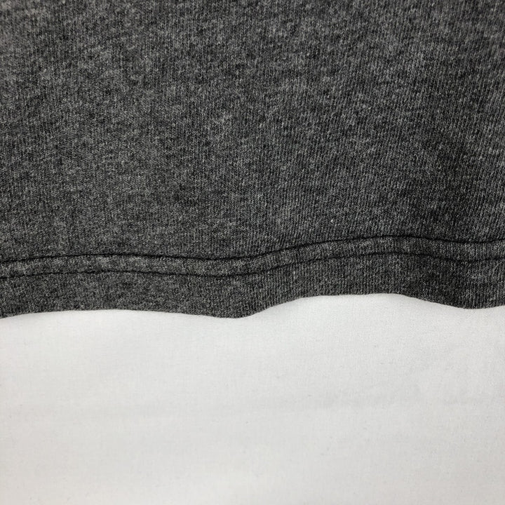 90'S Nike Foam Print Logo T-Shirt, Made in USA, Men's XL equivalent, Vintage cotton Charcoal Vintage Second Hand