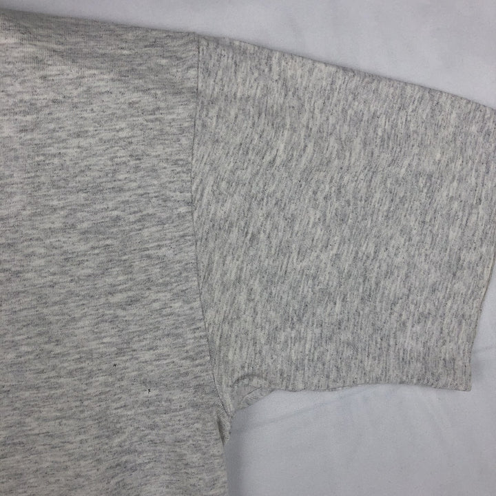 90'S Umbro Blue Tag Logo Print T-Shirt, Made in USA, Men's Size L (Equivalent), Vintage cotton gray type Vintage Second Hand
