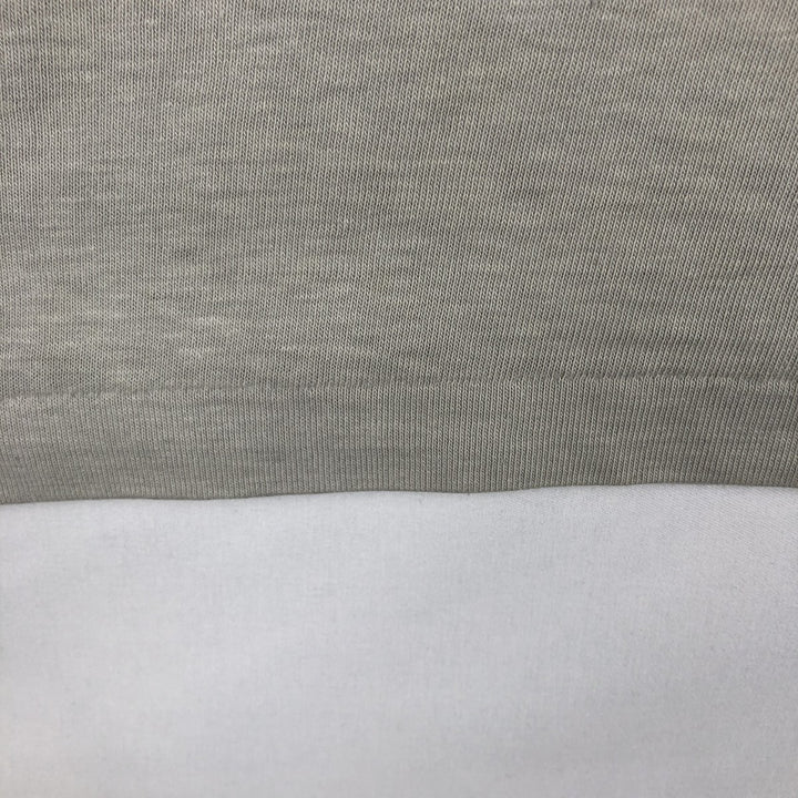 80'S Adidas logo t-shirt, made in USA, men's size M (approx.), crew neck, vintage. polyester gray type Vintage Second Hand