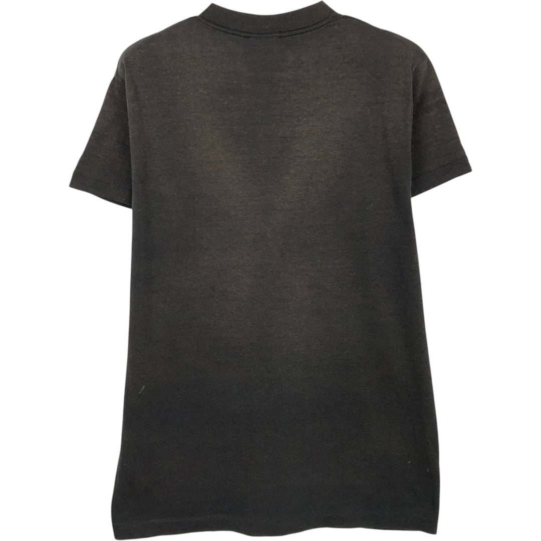 Nike Silver Tag Logo Print T-Shirt, Made in USA, Men's Size M (approx.), Vintage polyester Charcoal Vintage Second Hand