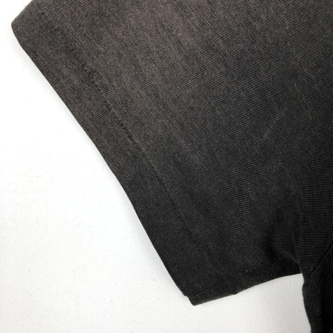 Nike Silver Tag Logo Print T-Shirt, Made in USA, Men's Size M (approx.), Vintage polyester Charcoal Vintage Second Hand