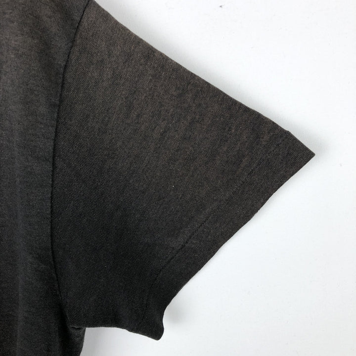 Nike Silver Tag Logo Print T-Shirt, Made in USA, Men's Size M (approx.), Vintage polyester Charcoal Vintage Second Hand