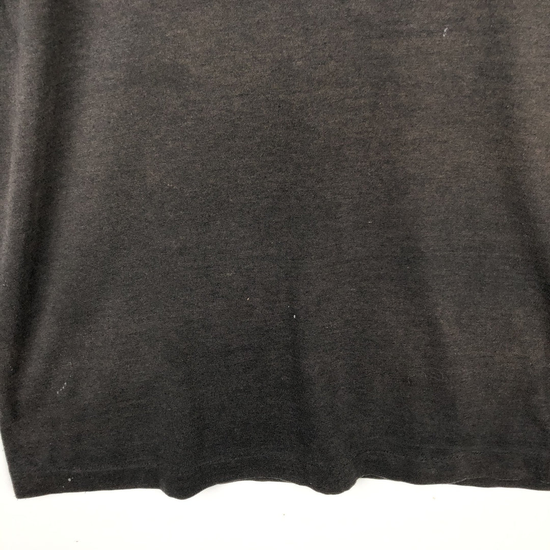 Nike Silver Tag Logo Print T-Shirt, Made in USA, Men's Size M (approx.), Vintage polyester Charcoal Vintage Second Hand