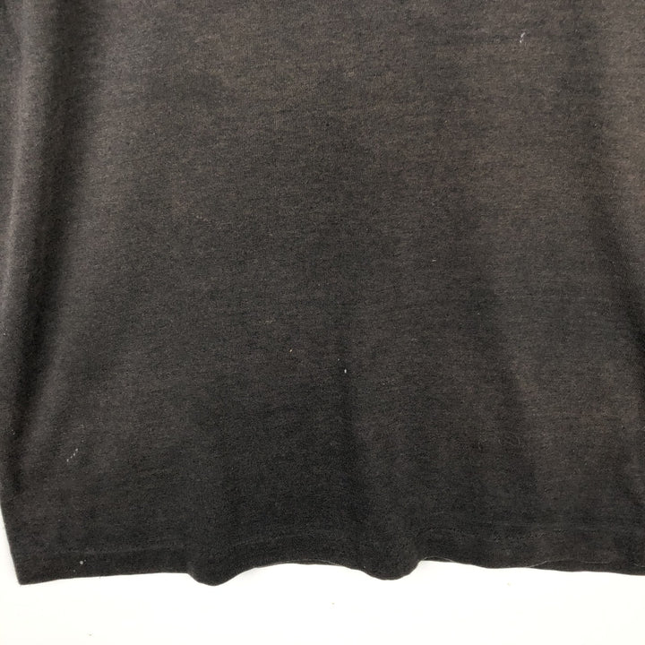 Nike Silver Tag Logo Print T-Shirt, Made in USA, Men's Size M (approx.), Vintage polyester Charcoal Vintage Second Hand