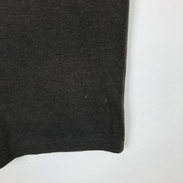 Nike Silver Tag Logo Print T-Shirt, Made in USA, Men's Size M (approx.), Vintage polyester Charcoal Vintage Second Hand