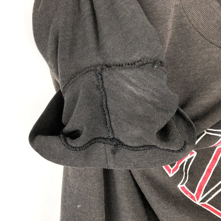 Nike Silver Tag Logo Print T-Shirt, Made in USA, Men's Size M (approx.), Vintage polyester Charcoal Vintage Second Hand