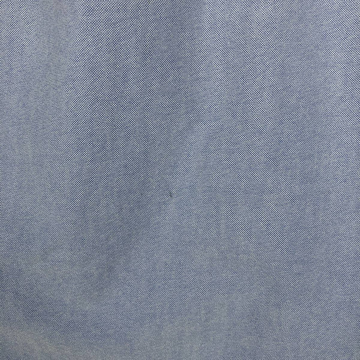 Ralph Lauren short sleeve button down shirt, men's size L cotton blue type Vintage Second Hand